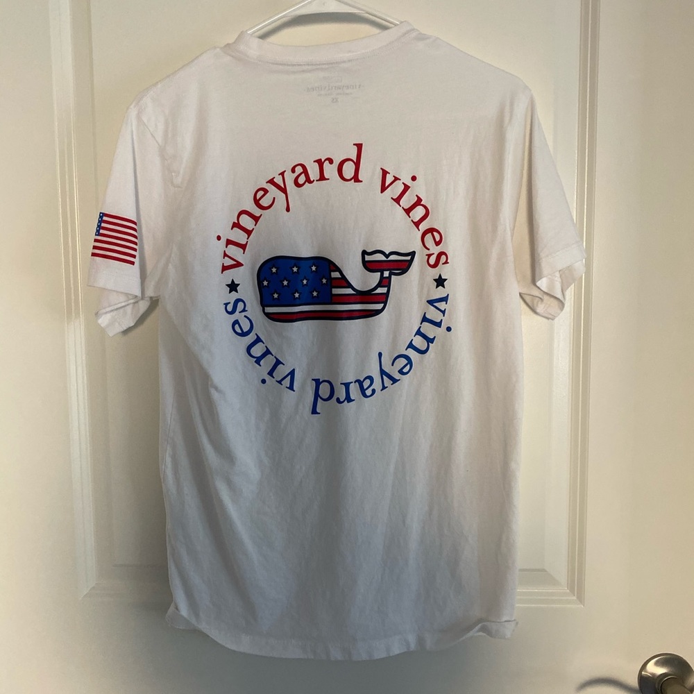Vineyard Vines American Flag Shirt